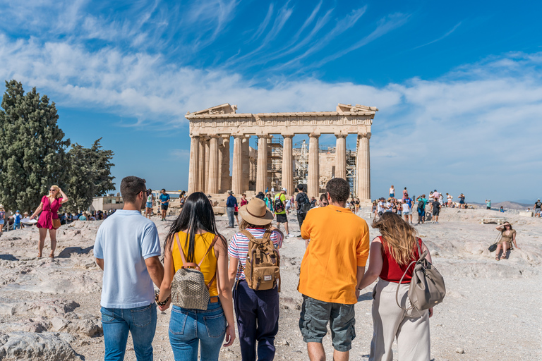 Atenas: Visita de la Acrópolis con guía tituladoCon billete de entrada (para ciudadanos de la UE)