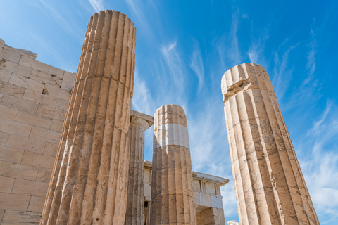 Athen: Akropolis-Tour mit lizenziertem FührerMit Eintrittskarte (für EU-Bürger)