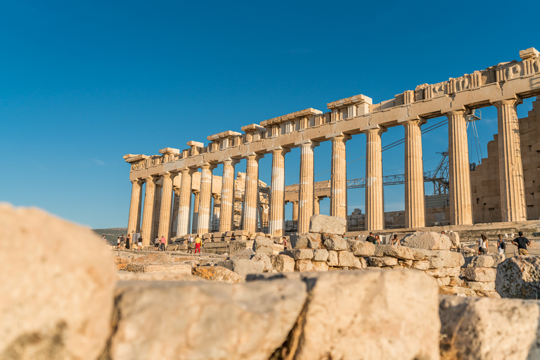 Athen: Akropolis-Tour mit lizenziertem FührerMit Eintrittskarte (für EU-Bürger)