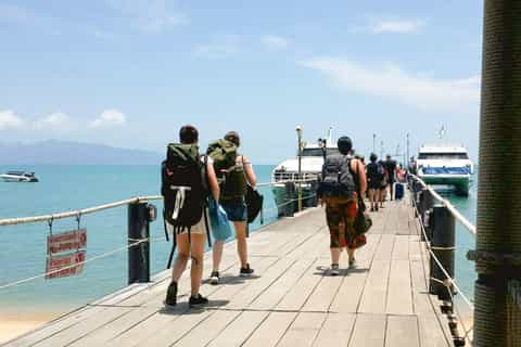 From Phi Phi: Transfer to Surat Thani Tapee Pier