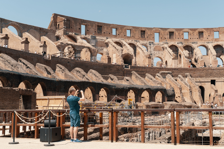 Rome: Colosseum Underground 3,5 uur durende rondleidingRome: Colosseum en Forum 3,5 uur durende rondleiding - privé