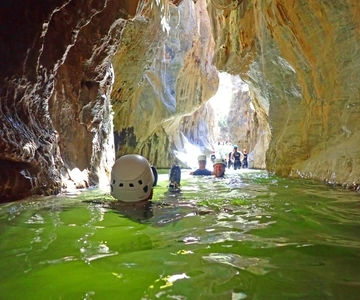 From Marbella: Guadalmina River Guided Canyoning Adventure