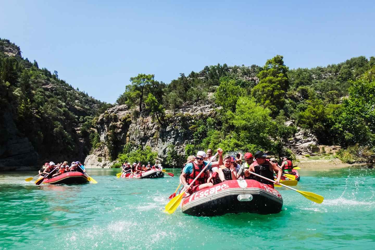 From City of Side: Koprulu Canyon Whitewater Rafting Tour