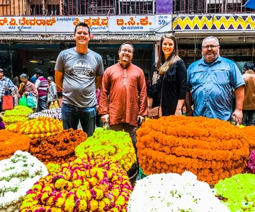 Bangalore: Walking Tour of Fort, Palaces, and Market