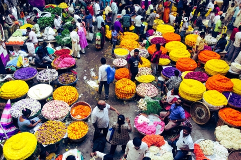 Bangalore: visite à pied du fort, des palais et du marché