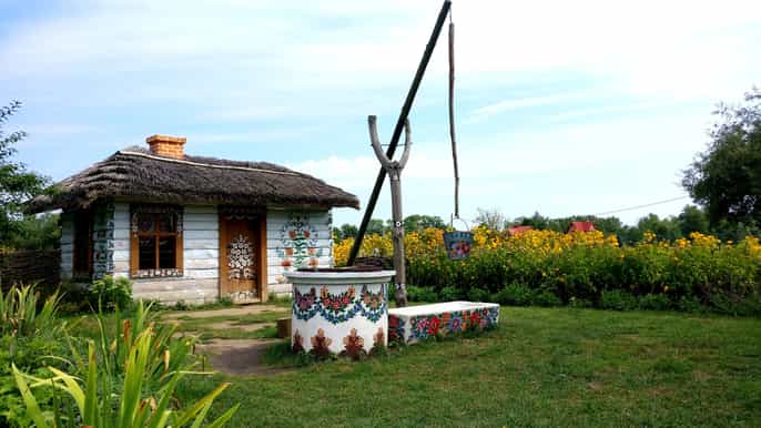 from krakow zalipie village private tour