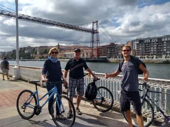 Bicicleta con Pintxos y Bebidas en Getxo. La pintoresca costa de Bilbao