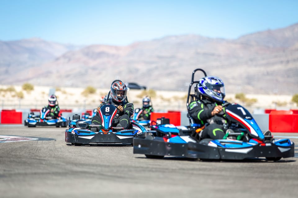 Las Vegas: corrida de kart