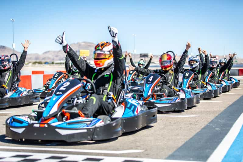 Las Vegas: corrida de kart