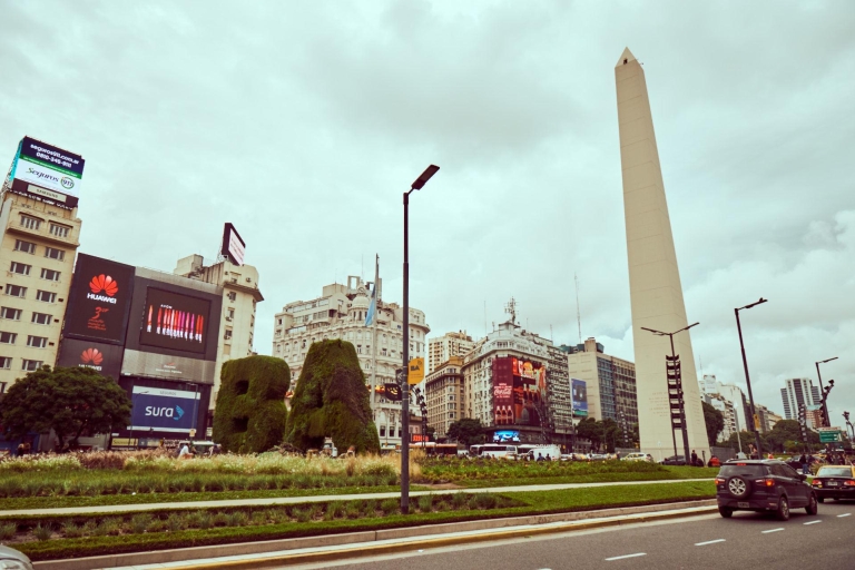 Buenos Aires: stadstour van 4 uur & optionele rondvaartPrivétrip met ophaalservice downtown