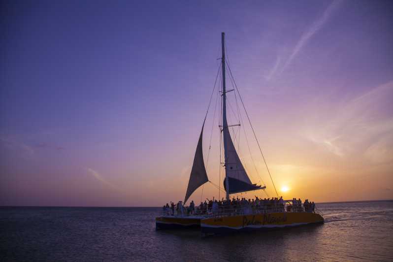 Aruba: 2 uur zeilen bij zonsondergang Excursie