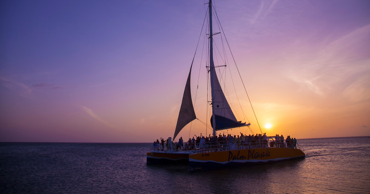 exclusive sunset schooner cruise aruba