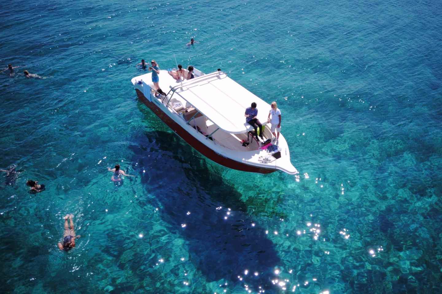 Desde Hvar: Tour en lancha rápida a la Isla de Vis y la Cueva Azul
