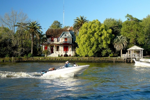 Vanuit Buenos Aires: premium boottour naar Tigre & stadstourTour met hotel ophaalservice in het centrum van Buenos Aires