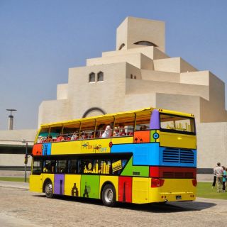 Doha: 24-Hour Hop-On Hop-Off Bus Ticket with Audio Guide