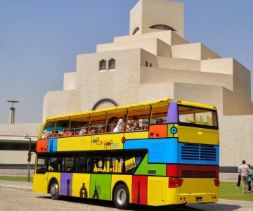 Doha: biglietto per 24 ore di autobus Hop-On Hop-Off con audioguida