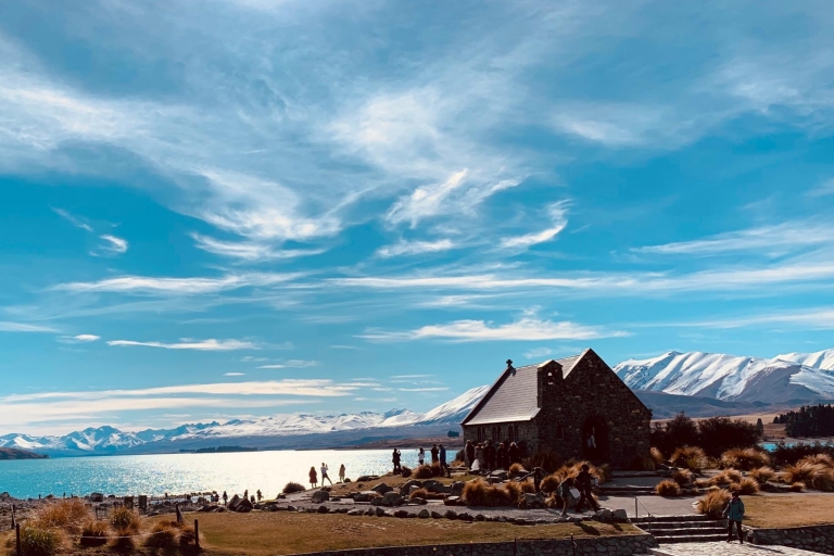 Ab Christchurch: Tagestour zum Mount Cook & Lake Tekapo
