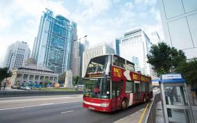 Hong Kong: Hop-On Hop-Off Bus Tour with Optional Peak Tram