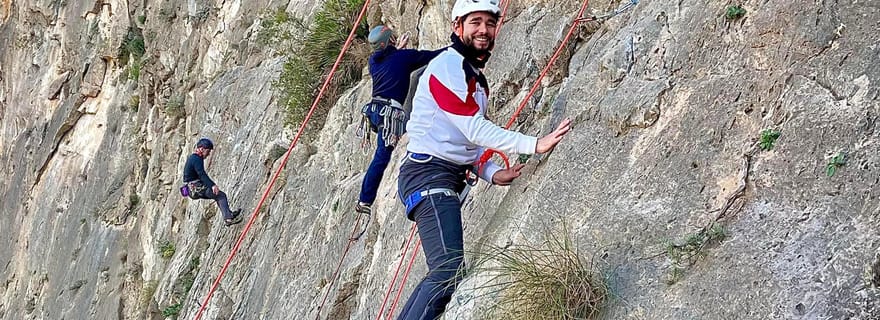 Grenade : Escalade en moulinette à Placas Negras