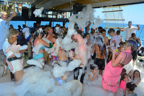 Antalya: Ali Baba Pirate Ship Deluxe Cruise Düden Waterfall Without Transfer and Soft Drinks included