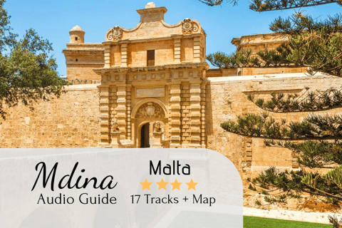 Mdina Audio Tour with Map and Directions