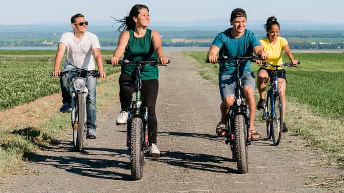 Île dorléans food tasting and cultural ebike tour
