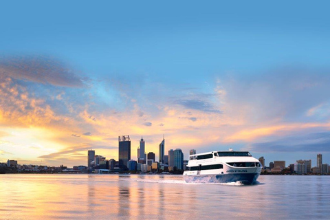 Perth: Swan River Dinner Cruise mit Getränken