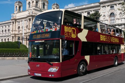 Vienna: Big Bus Hop-On Hop-Off City Tour with Cruise Option