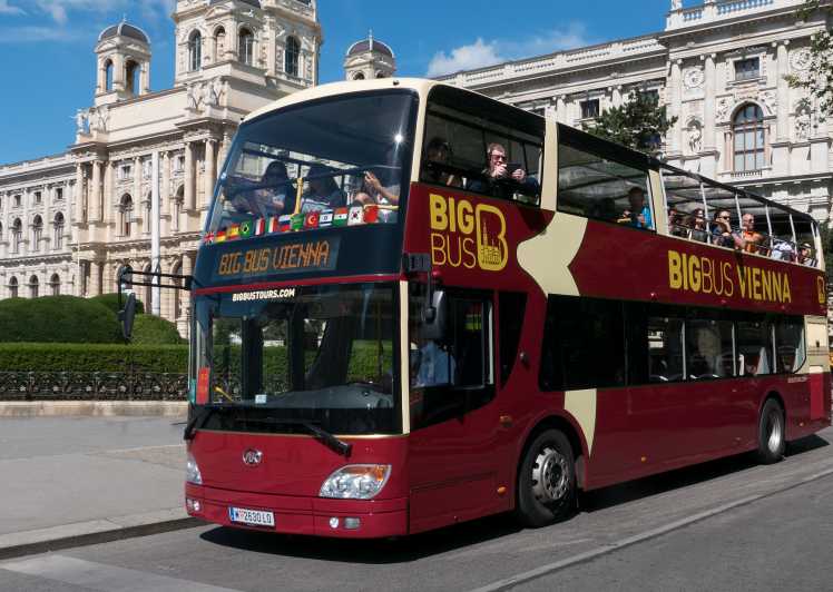 Vienna: Hop-On Hop-Off Sightseeing Bus Tour & Cruise Option