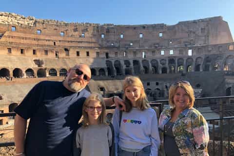 roma recorrido por la historia y el coliseo sin colas para niños
