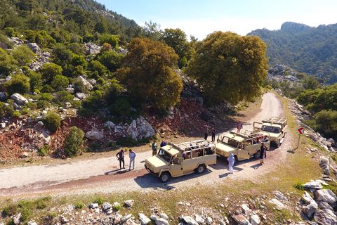 Marmaris Jeep Safari: całodniowa wycieczka z przewodnikiem z lunchem