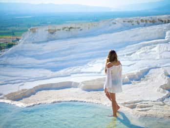 Fethiye: Pamukkale Hot Spring & Hierapolis Small-Group Tour