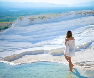Fethiye: Pamukkale Hot Spring & Hierapolis Small-Group Tour