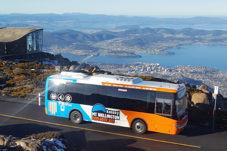 Hobart: carte de bus kunanyi / Mt Wellington Explorer