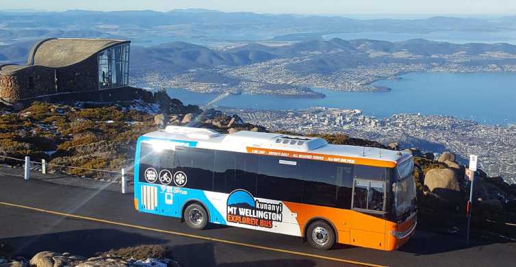 Hobart Kunanyi mt Wellington Explorer Bus Pass Tasmania Australia