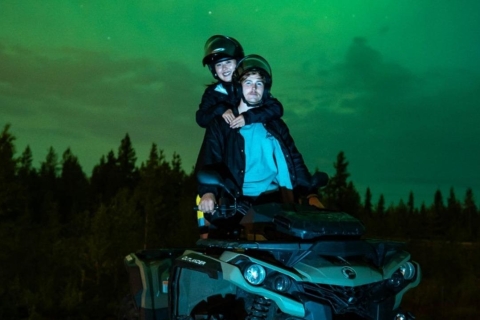Rovaniemi: Northern Lights Quad Bike TourStandaard optie