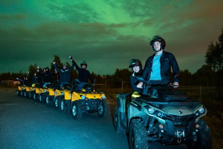 Rovaniemi: Quad Bike Tour Northern LightsOpcja standardowa