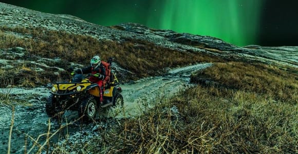 Rovaniemi: Nordlicht Quad Bike Tour