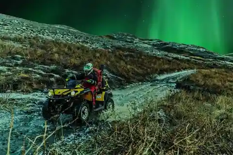 Rovaniemi: Nordlys-tur på quadbike
