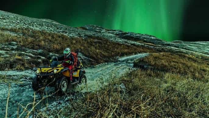 rovaniemi northern lights quad bike tour