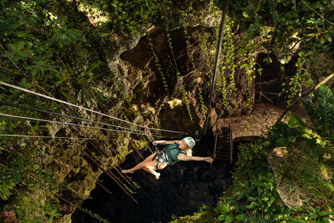 4 Cenotes Tour guidato con cibo e bevande