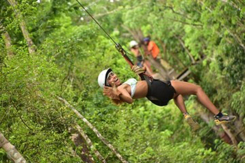 Playa del Carmen: Mayan Jungle ATV, Cenote and Zip Line ATV single + Zipline + Cenote