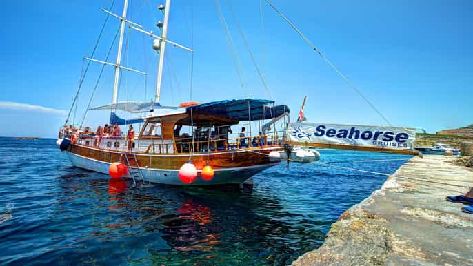 malta båttur till gozo comino och blå lagunen
