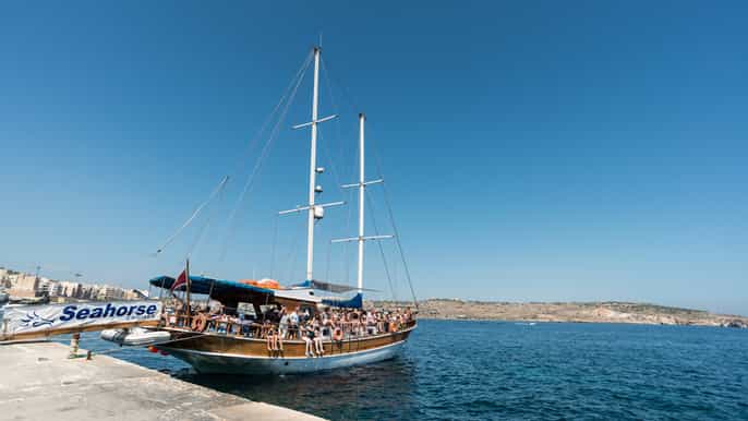 malte comino lagon bleu et grottes en une journée