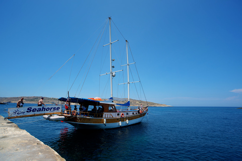 Malta: Gozo, Isla Comino y Laguna Azul + cuevas marinas