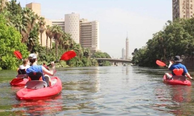 Visit Kayaking on the River Nile in Cairo, Egypt
