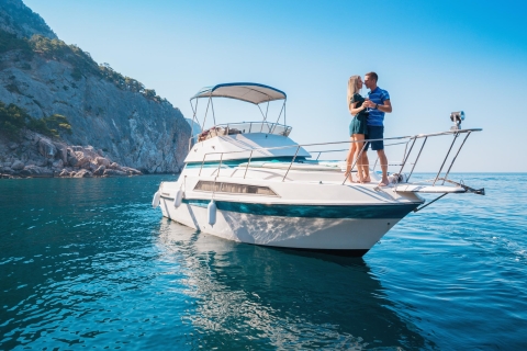 From Belek: Kemer and Phaselis Area Luxury Private Boat Tour