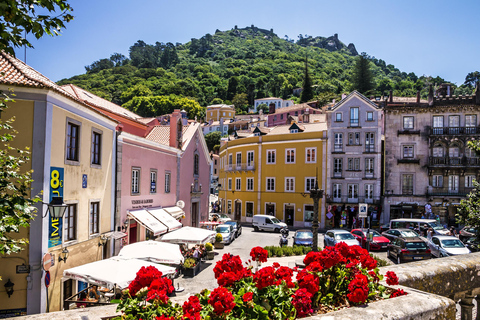 Lissabon: Sintra, kust en wijn Tour in kleine groepLissabon: Sintra, kust &amp; wijn Dagtour in kleine groep - Frans