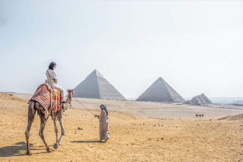 Kairo: Pyramider, basar, citadeltur med fotograf
