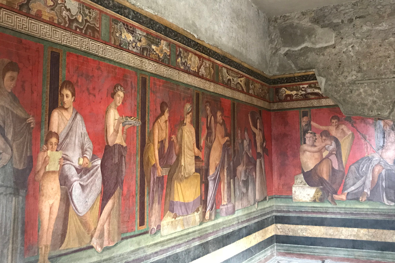 Pompeji och Herculaneum - privat tur utan linje med biljett